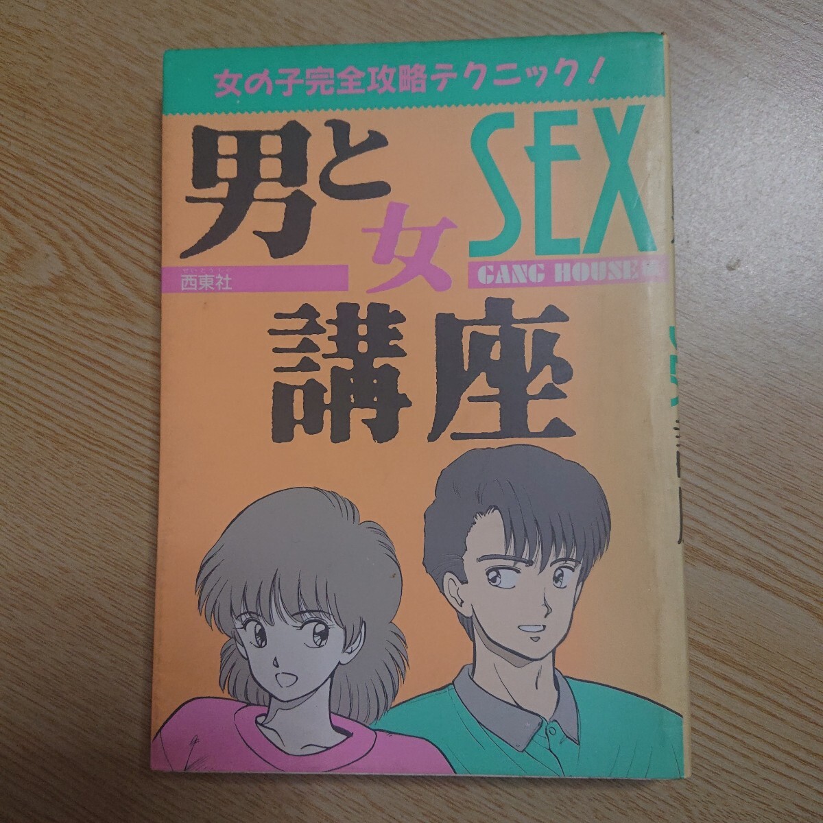 男と女SEX講座 GANG HOUSE 編集 西東社 1988年初版拍卖