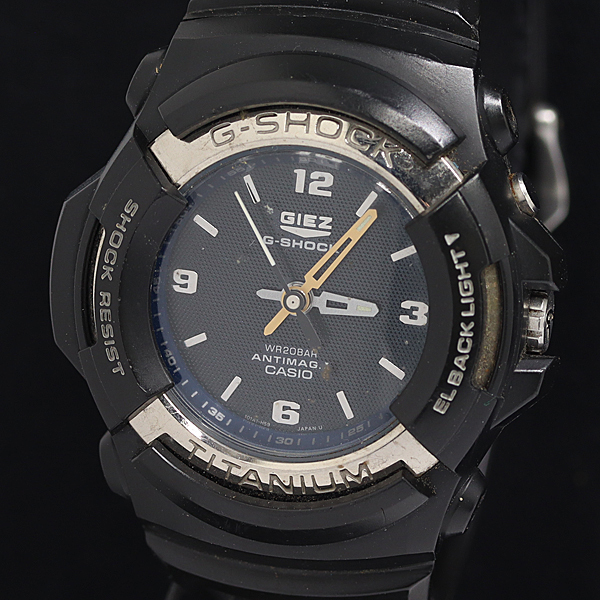 1円 稼働 カシオ Gショック GIEZ GS-500 QZ ブラック文字盤 メンズ腕時計 2000000 NSK SMZ拍卖
