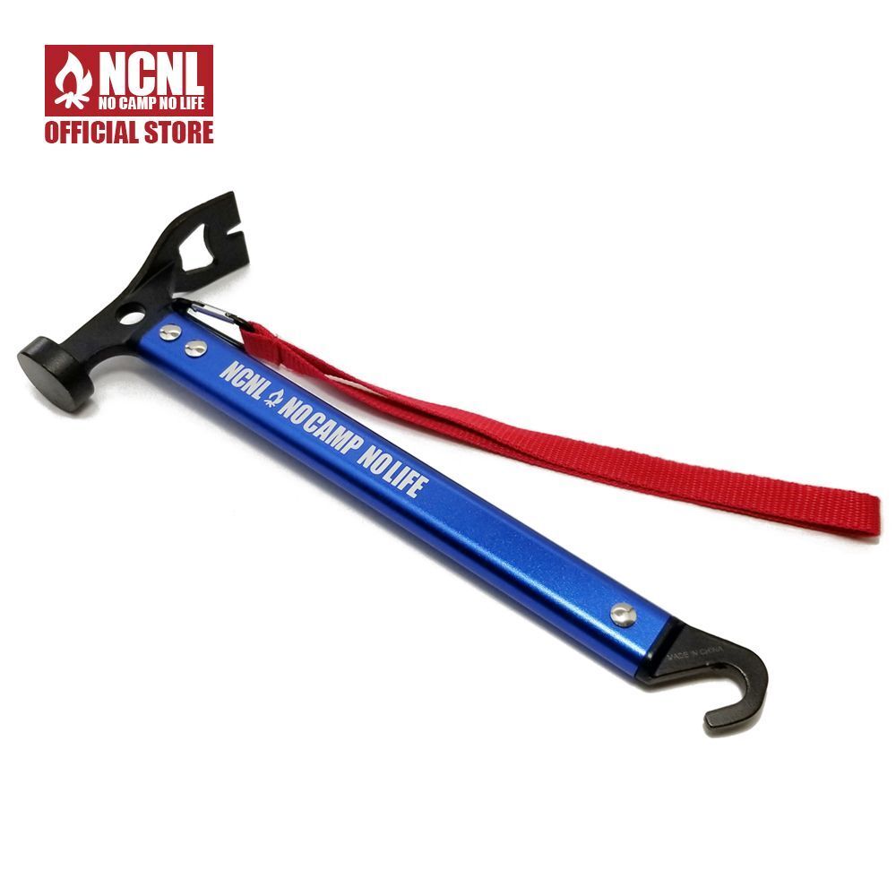★アウトレット★ NCNL ペグハンマー テントハンマー キャンプハンマー 軽量 キャンプ ソロキャンプ アウトドア (ブルー) ncnl2189-ou拍卖