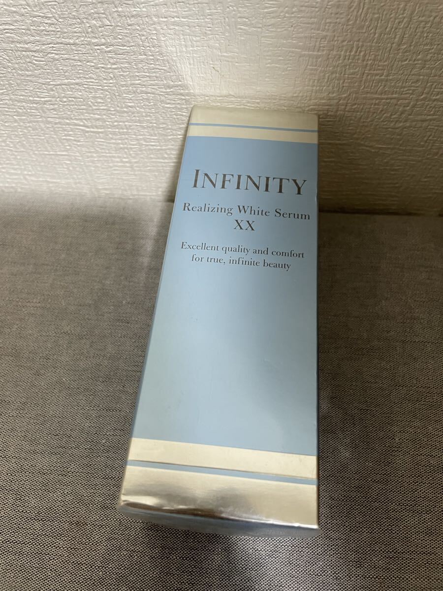 未開封即決 コーセー KOSE インフィニティ リアライジング ホワイト セラム XX 定価7700円 乳液 INFINITY拍卖