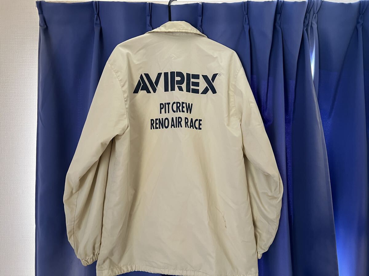 アビレックス AVIREX ヴィンテージ Vintage ピットクルー PitCrew コーチ Coach ジャケット Jacket RENO AIR RACE ハーフコート ジャンパー拍卖