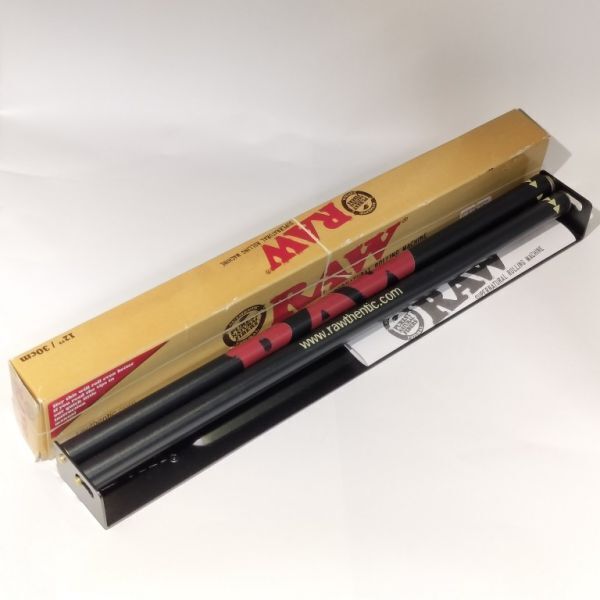未使用 RAW PUREST NATURAL FIBERS ROLLING MACHINE 30cm ロウ ローリングマシーン ローラー 手巻きタバコ用 喫煙具 元箱入 A9拍卖