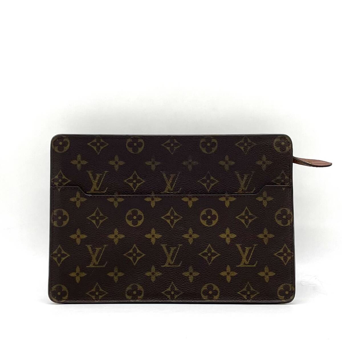 1円 美品 LOUIS VUITTON ルイヴィトン モノグラム ポシェットオム クラッチバッグ セカンドバッグ M51795拍卖