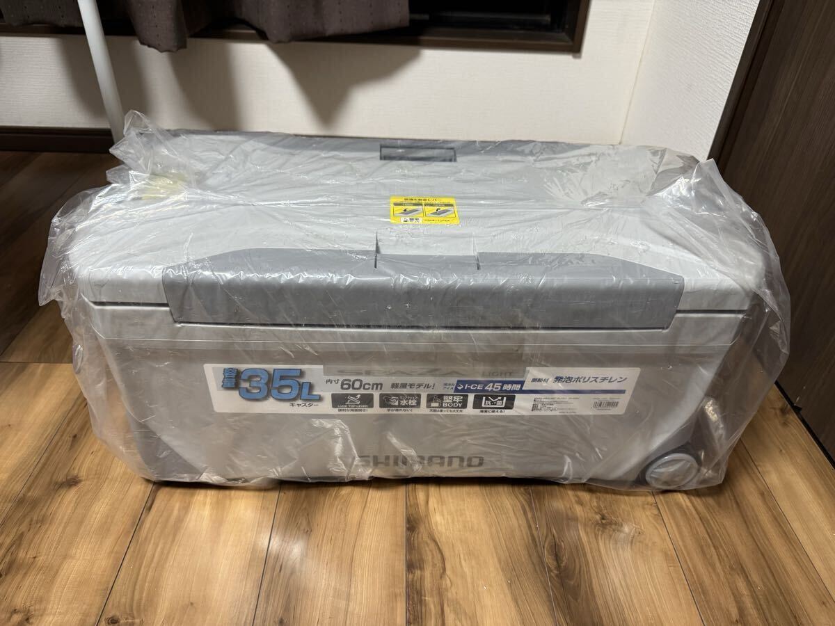 未使用希少品☆シマノ スペーザ ライト 35L キャスター☆I-CE45時間 リミテッド フィクセル拍卖