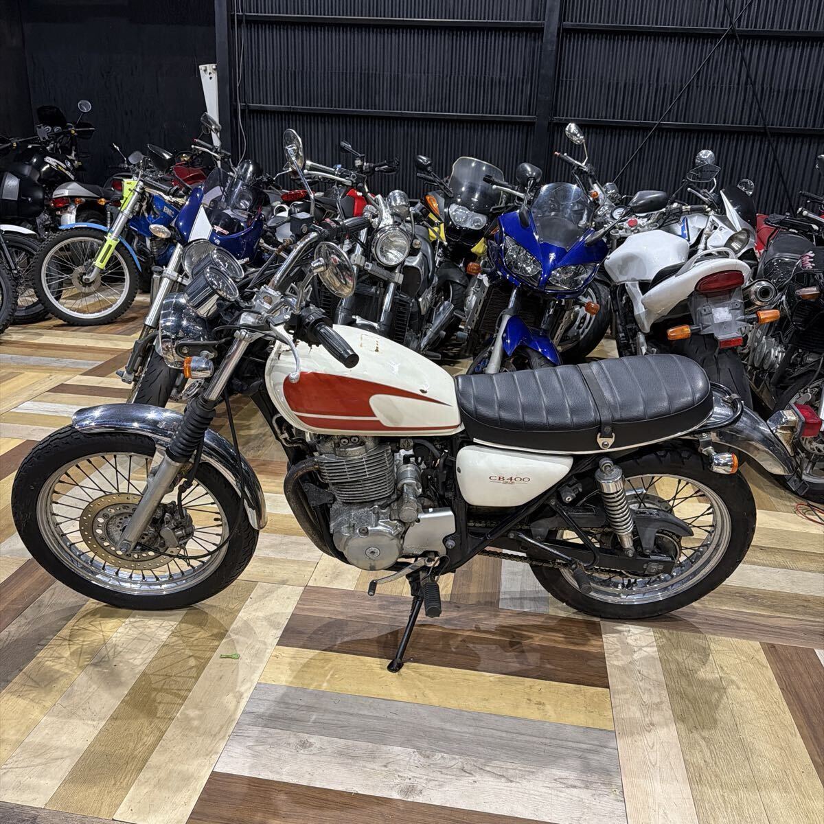 ホンダ CB400SS-E NC41 平成17年 走行45131km セル始動 書類あり拍卖