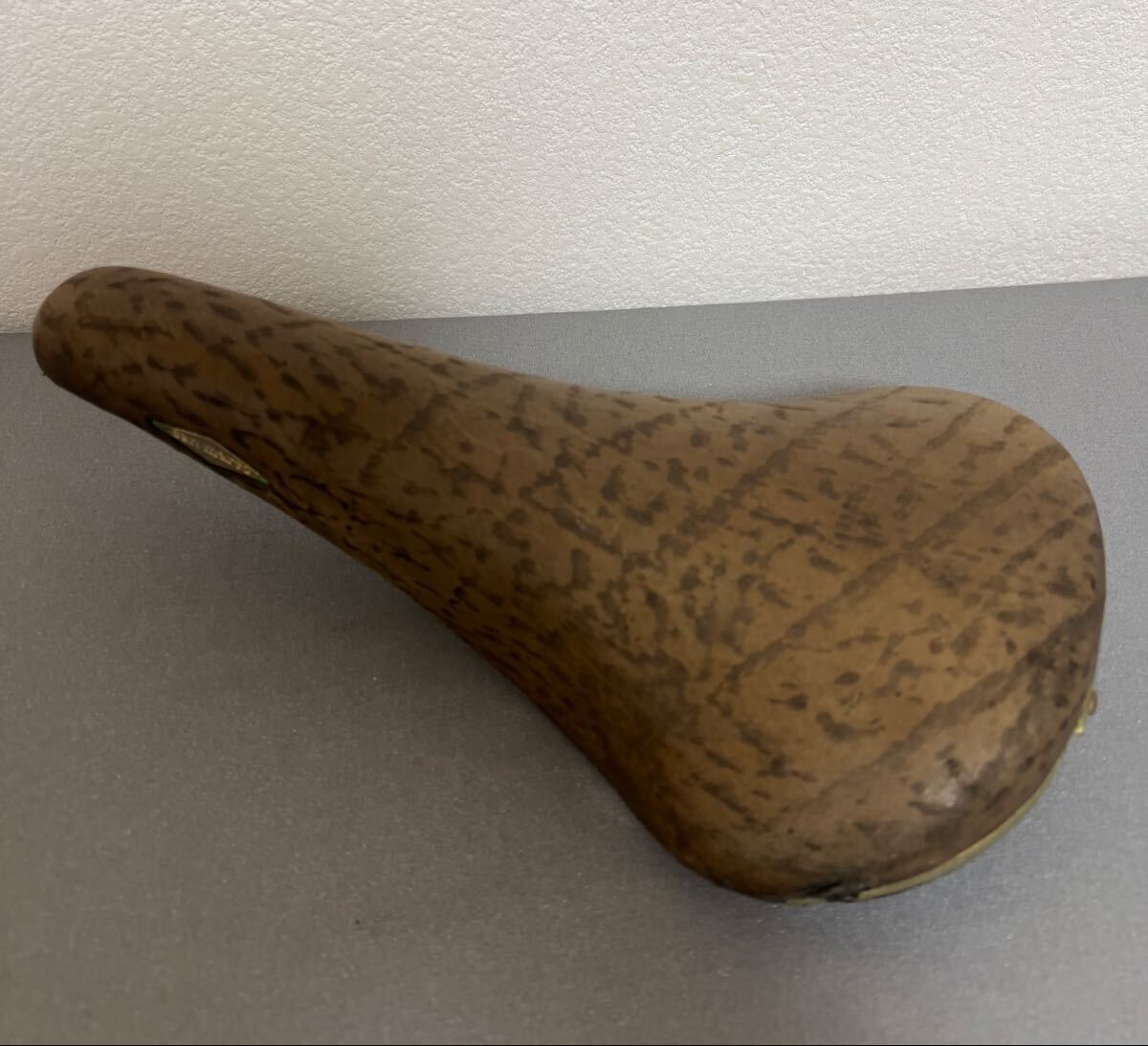 ビンテージ セラサンマルコ Rolls レザーサドル selle san marco ロールス ブラウン 茶色 自転車 MTB拍卖