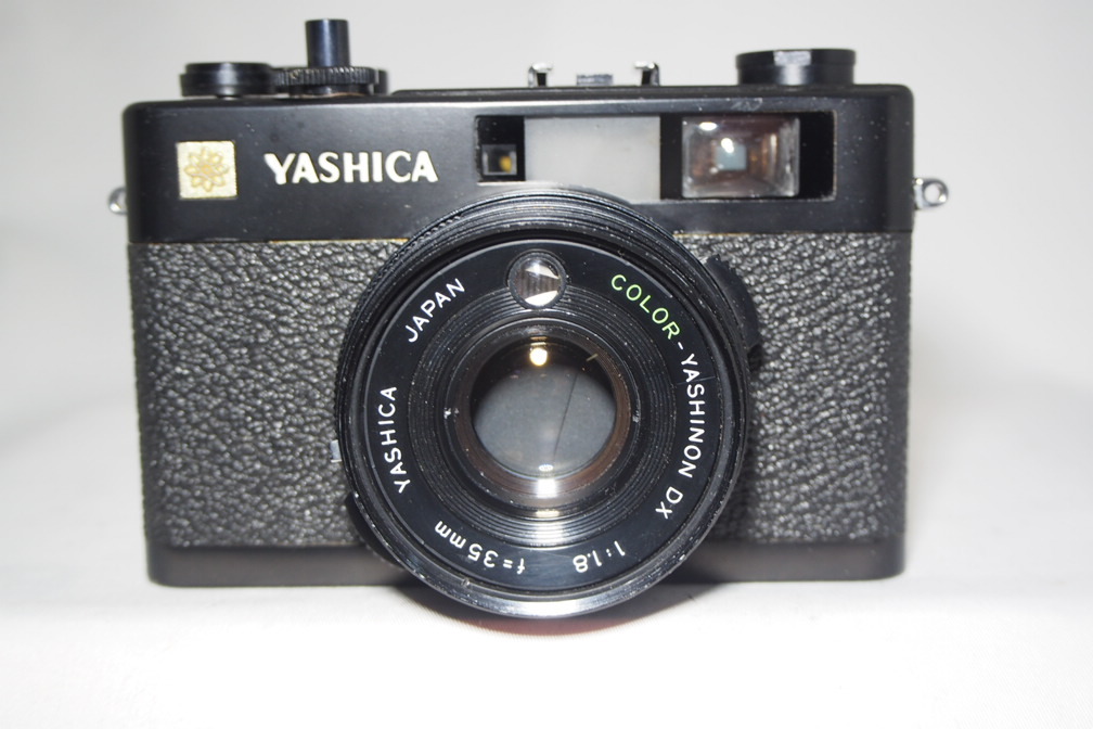 【分解整備済】ヤシカ エレクトロ35CC黒 モルト張替済 4LR44電池付拍卖