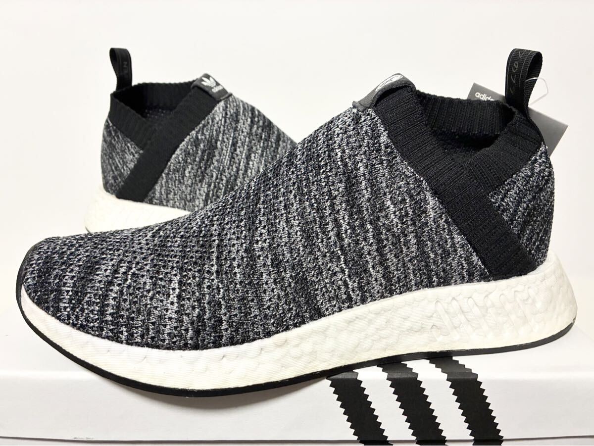 2017 国内新品 ADIDAS NMD CS2 PK UAS BLACK WHITE UNITED ARROW SUNS アディダス ユナイテッドアローズ ブラック ホワイト 29cm 11 DA9089拍卖