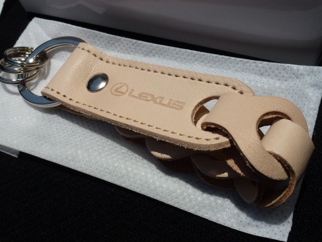 【新品!最安値!】レクサス 純正 本革 非売品 キーホルダー LS RX IS GS NX CT LC ES LX GS F GX HS LBX LC LFA LM RC RZ SC UX 正規品 拍卖