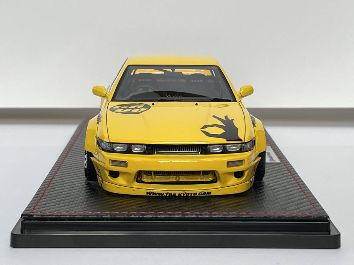 1/18 Ignition model イグニッションモデル IG1135 Rocket Bunny S13 V2 Yellow ロケットバーニー シルビア拍卖