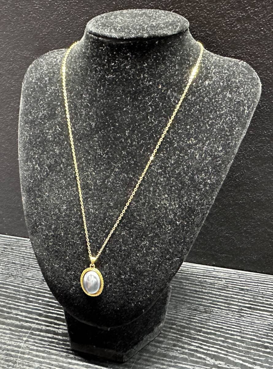 マベパール? ネックレス ゴールドカラー ヴィンテージ ペンダント アクセサリー BA270拍卖