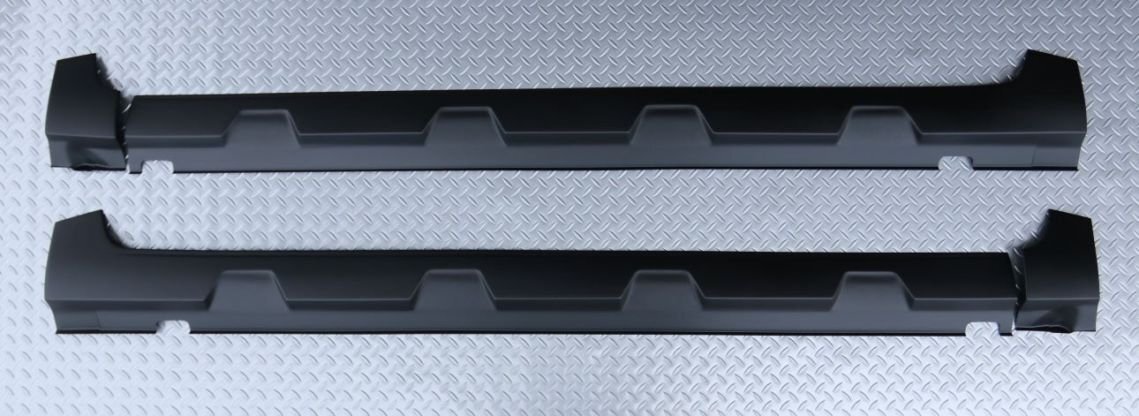 サイドステップガード サクシード,プロボックス NCP16# シルクロード サイドスカート 1台分 シボブラック サイドステップ拍卖