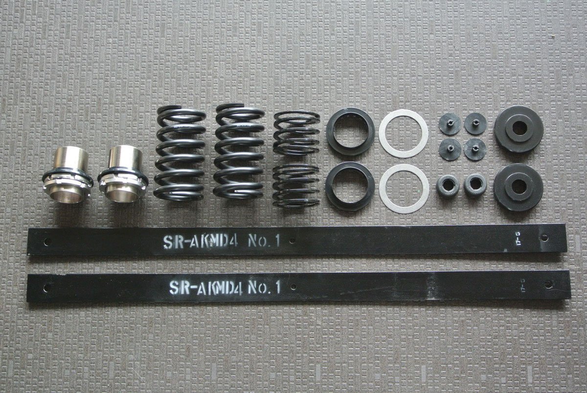 ダイハツ ハイゼットT ピクシスT サンバーT S201# 2WD ローダウンキット ダウンサス シルクロード 前後フルセット 821-AA4拍卖