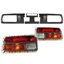 旧車 レストア レプリカ フェアレディZ S30Z ワンテール用 テールライトパネル スチール製 テールランプ左右SET拍卖