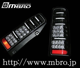 【送料無料】エムブロ ジムニー JB23W LEDテールランプ ブラック テールライト JB23W STJBJIMY-2L-CB-04拍卖