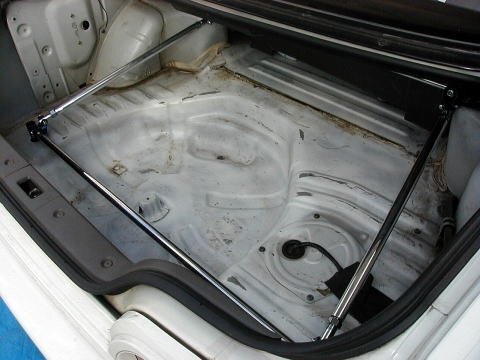 カワイワークス 補強バー 日産 スカイライン GT-R BNR32 HCR32 共通 リヤオプショナルバー 国産 受注生産拍卖