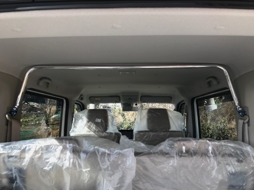 カワイワークス 補強バー NV100クリッパー DR17V,W スズキ エブリー DA17V/W 標準ルーフ車 リヤピラーバー typeスクエア 国産 受注生産拍卖