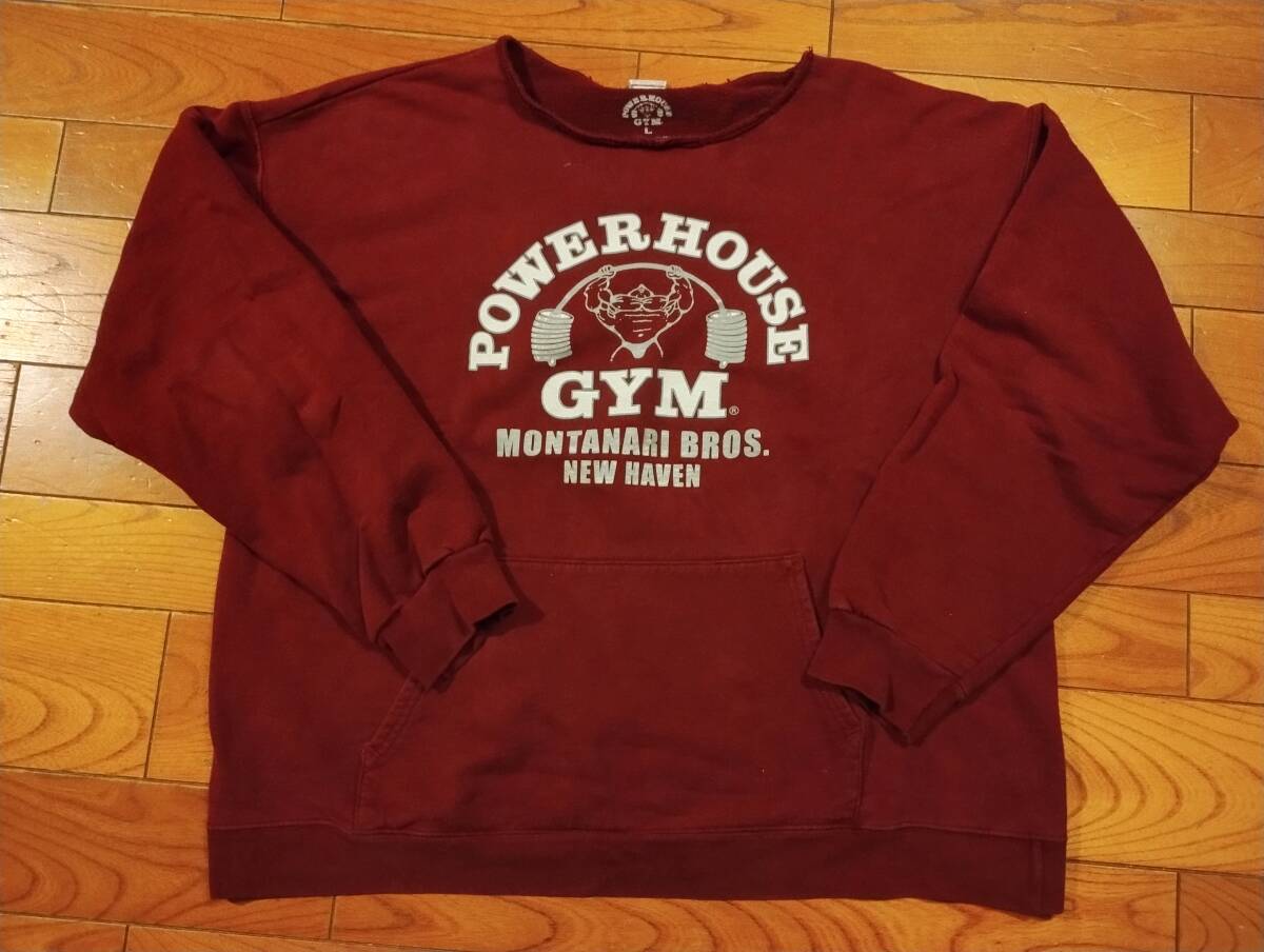 ◆送料無料お買い得!/アメリカ/USA/アメカジ【パワーハウスジム POWERHOUSE GYM トレーナー】筋肉/マッスル/ボディービル/筋トレ◆拍卖