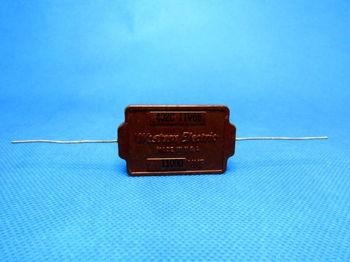 ★★★マニアこだわりのコンデンサ★超レアな WE Western Electric 402C マイカコンデンサ 11,000pF 750VDC 長期保管未使用品★★★拍卖