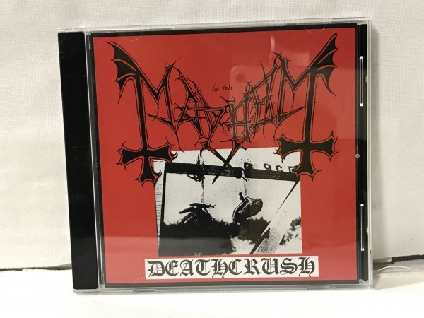 H811 MAYHEM メイヘム / 破滅死 DEATHCRUSH ブラックメタル拍卖