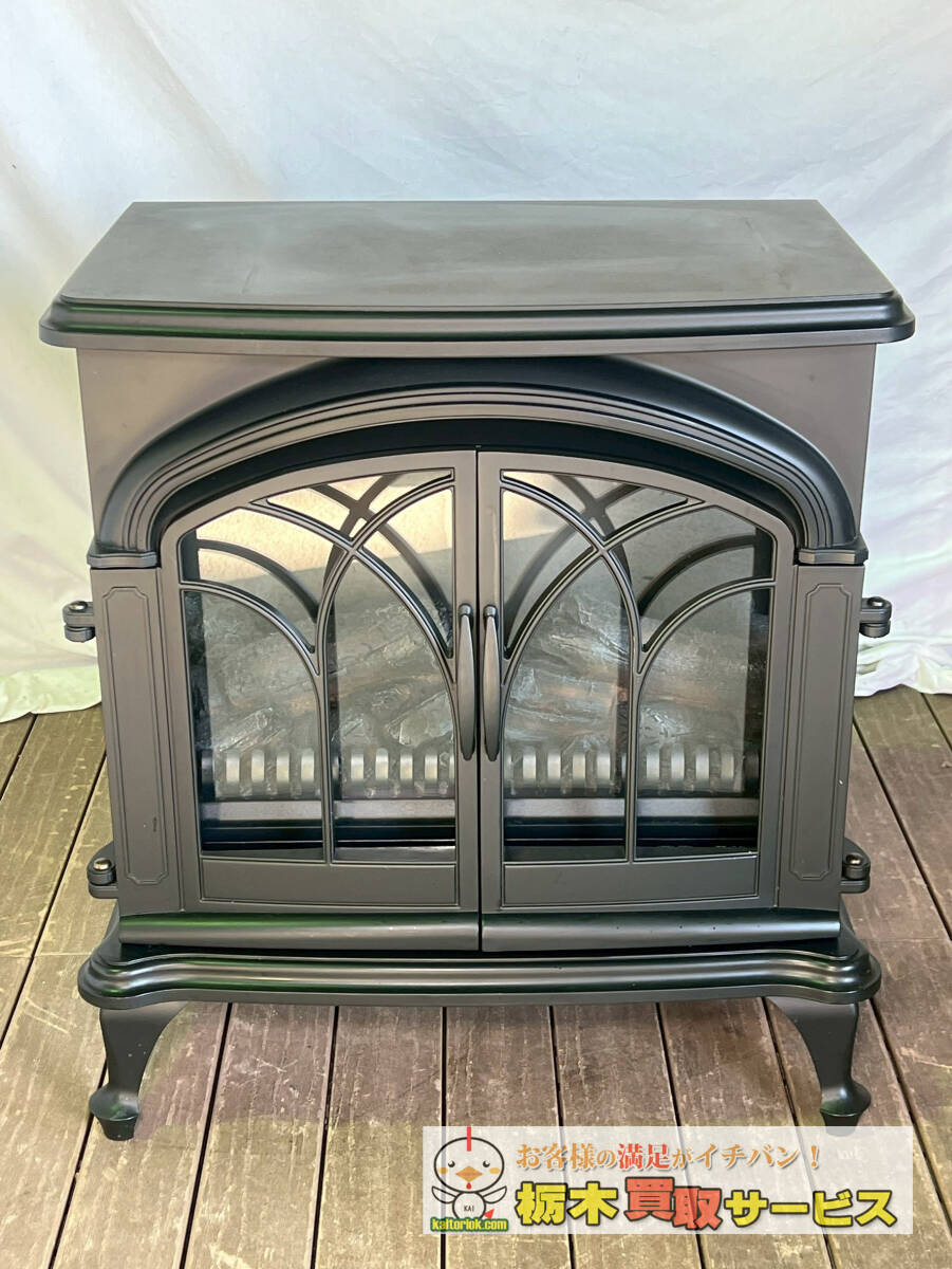 【A139】NITORI /ニトリ 暖炉型ヒーター BLT-999B-3-BK 500W / 1000W拍卖