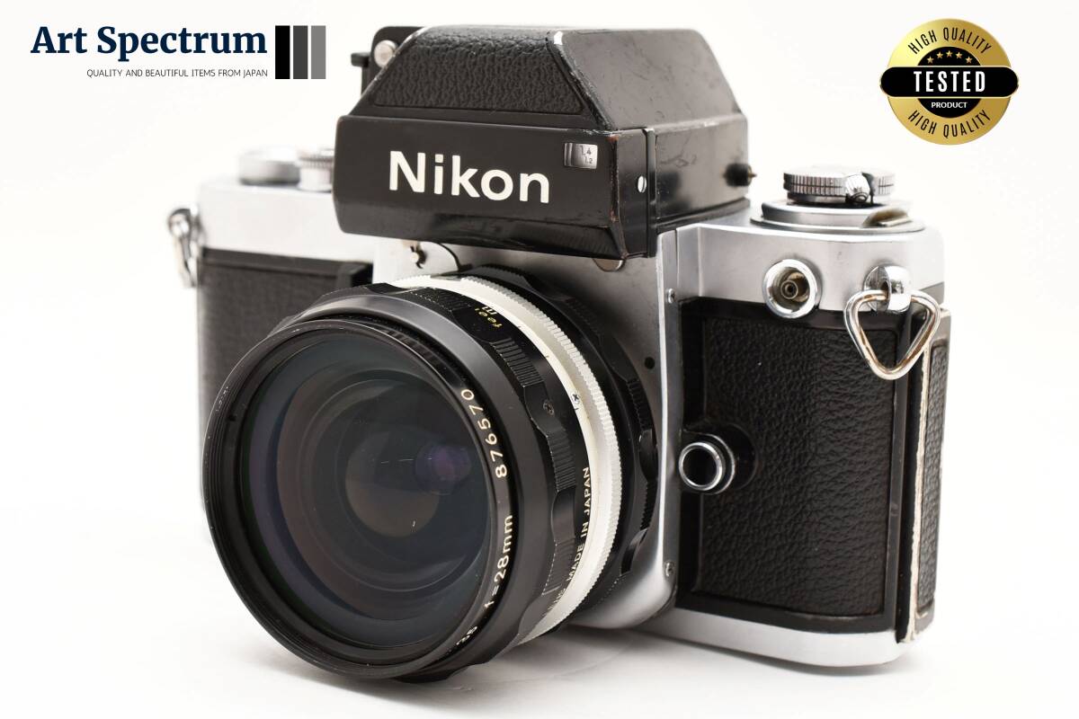 【完動品】【閉店セール】 Nikon F2 フォトミック + Nikkor-H.C Auto 28mm f3.5 一眼レフ フィルムカメラ拍卖