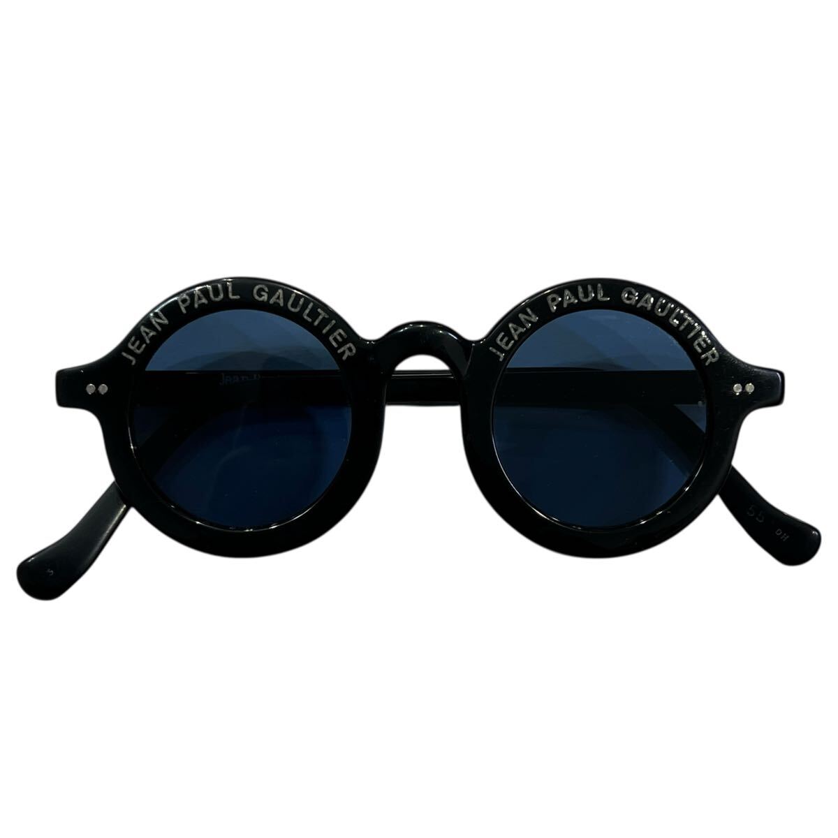 ジャン・ポール=ゴルチエ ヴィンテージ ラウンドスペルアウト サングラス 56-0071 Jean Paul GAULTIER 90's Vintage Sunglasses拍卖
