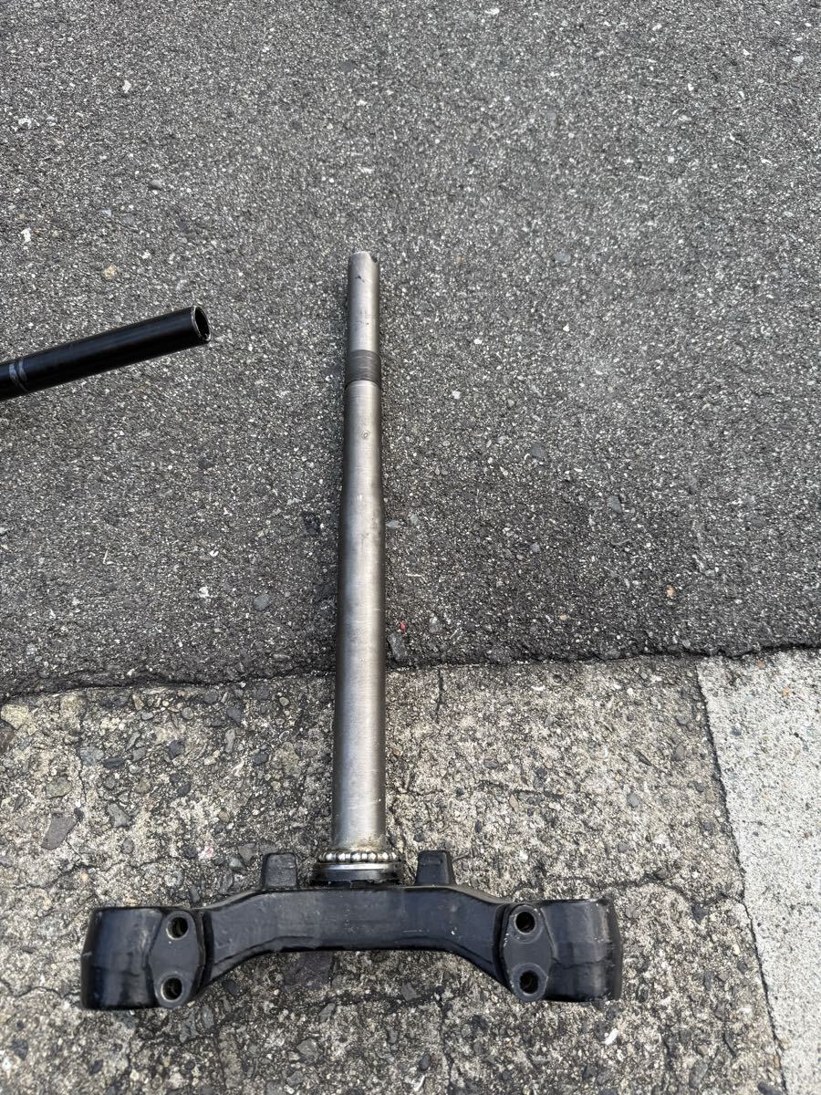 ヤマハ シグナス2型ハンドル シグナス2型から5型用ステム純正 ステム 曲がりなし拍卖