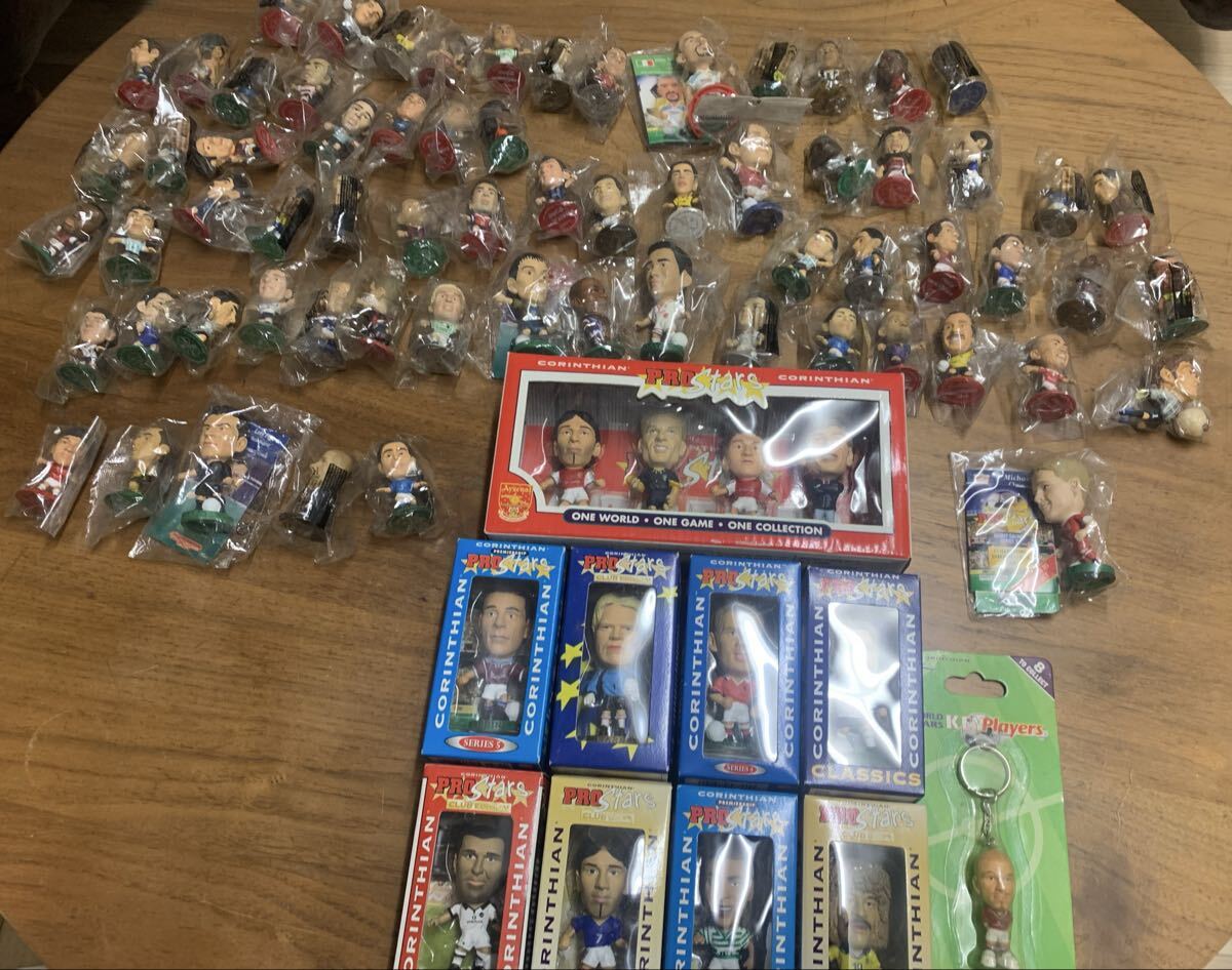 サッカー フィギュアレア アンティーク レトロ コリンシアン set フィギュア Figure Ronaldo ProStars プロスターズ Zidane Xavi Torres拍卖