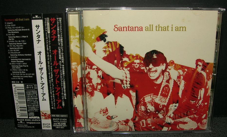 ■国内盤中古CD■サンタナ『 オール・ザット・アイ・アム 』/ Santana『 all that i am 』拍卖