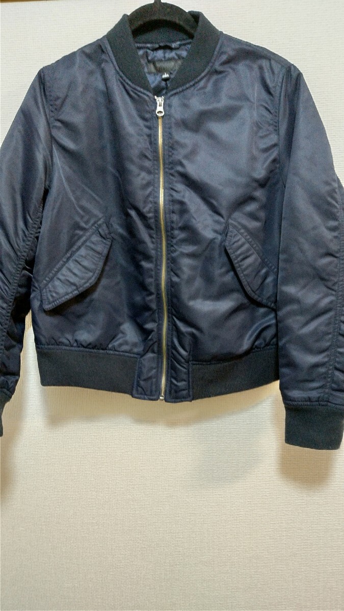 ユニクロ ネイビー ジャケット レディースL拍卖
