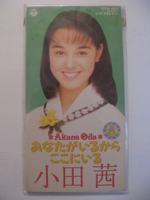 ◆8cmCD◆小田茜◆あなたがここにいるからここにいる/すきよ ずっと◆未開封・国内盤拍卖
