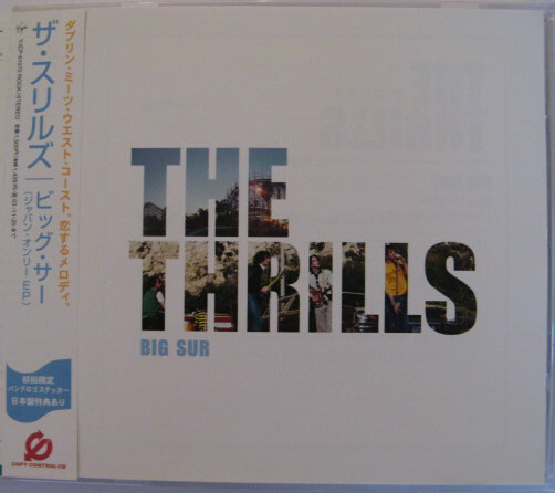 ◆CD◆THE THRILLS/ビッグ・サー (ジャパン・オンリー EP)◆ザ・スリルズ◆帯有り国内盤拍卖