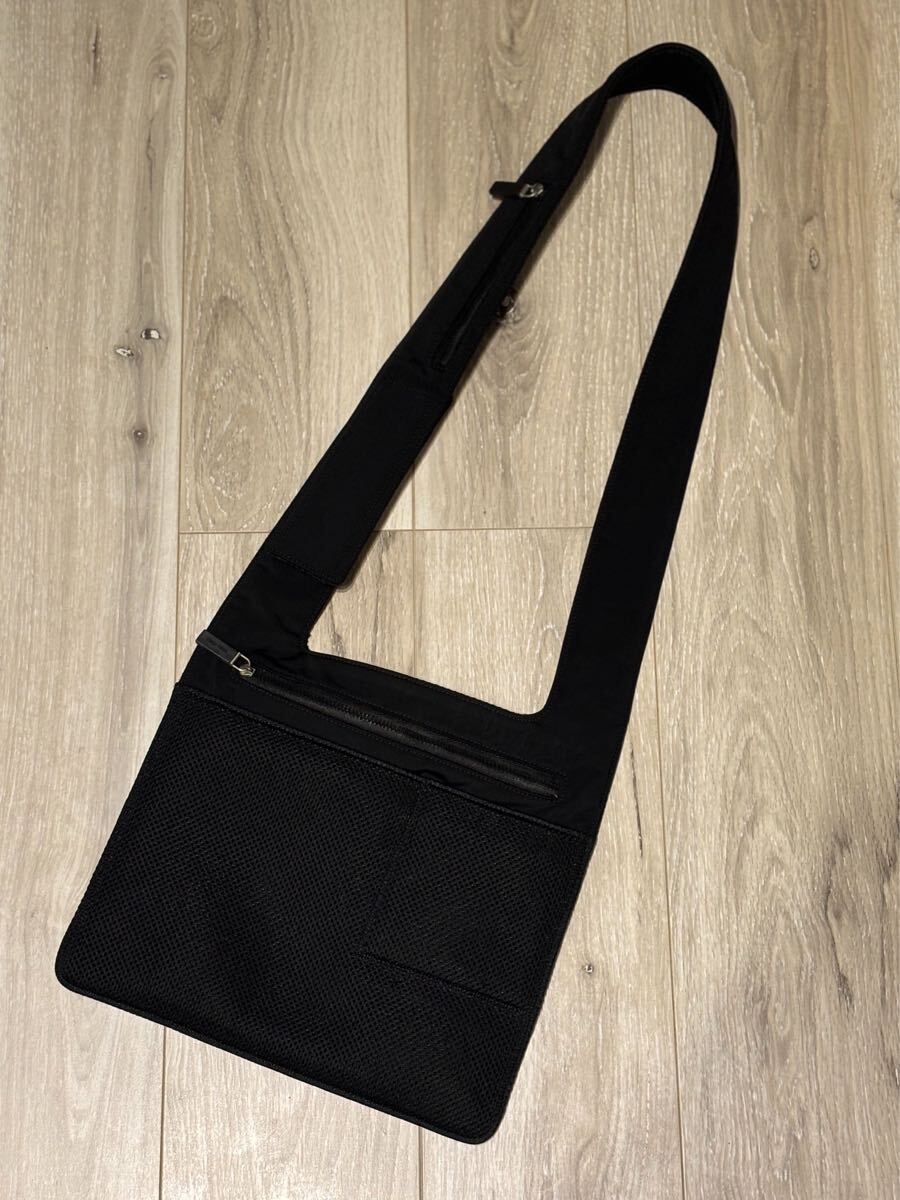 未使用 miumiu 99ss ナイロンメッシュ ショルダーバッグ 黒 ブラック PRADA デッドストック コレクション品 ミュウミュウ拍卖