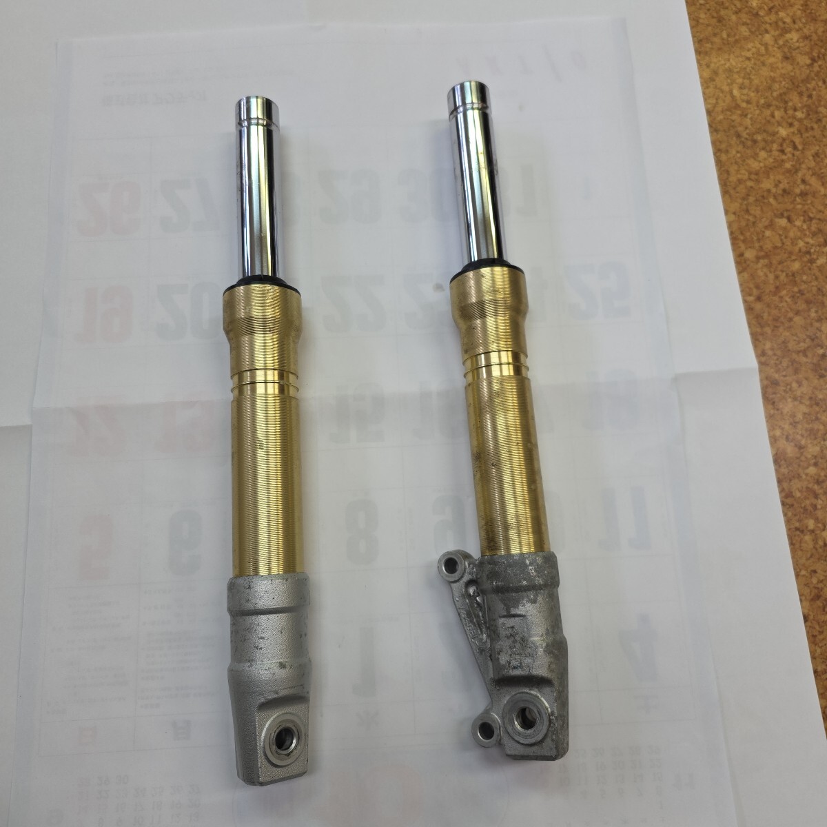 スーパーディオaf27 zx 純正フロントフォーク拍卖