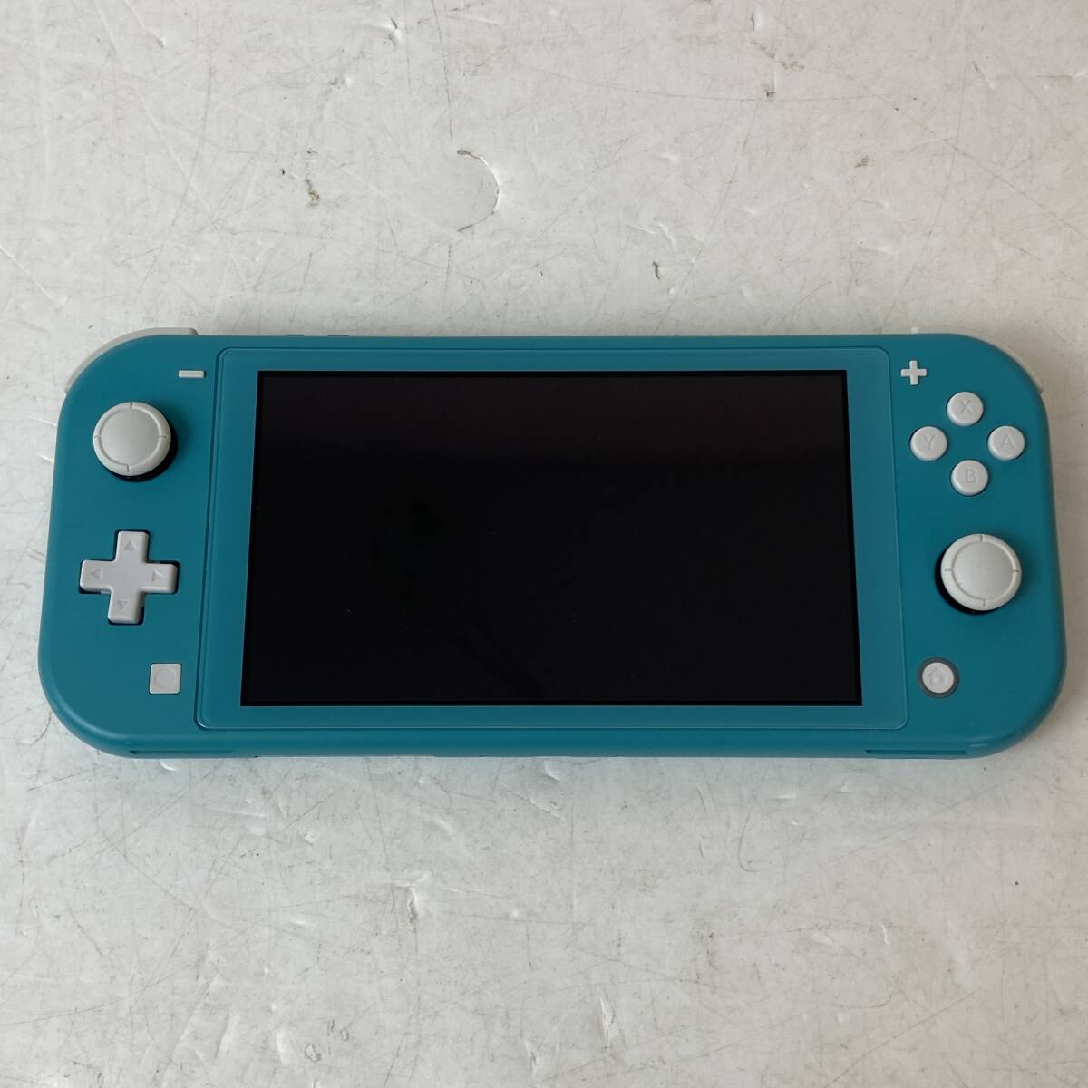 04wy14266〓【1円~】Nintendo Switch Lite本体 HDH-001 ジャンク品 ターコイズ 【任天堂/ニンテンドースイッチ/携帯ゲーム機】 中古品拍卖