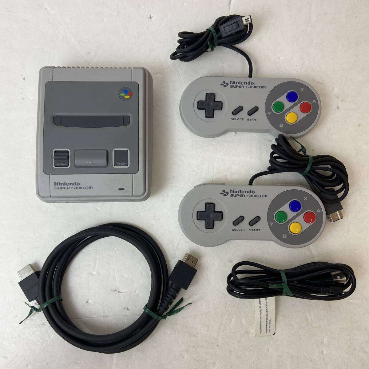 04wy14271〓【1円~】ニンテンドークラシックミニ スーパーファミコン CLV-301 【レトロゲーム/コントローラー付属/テレビゲーム】 中古品拍卖