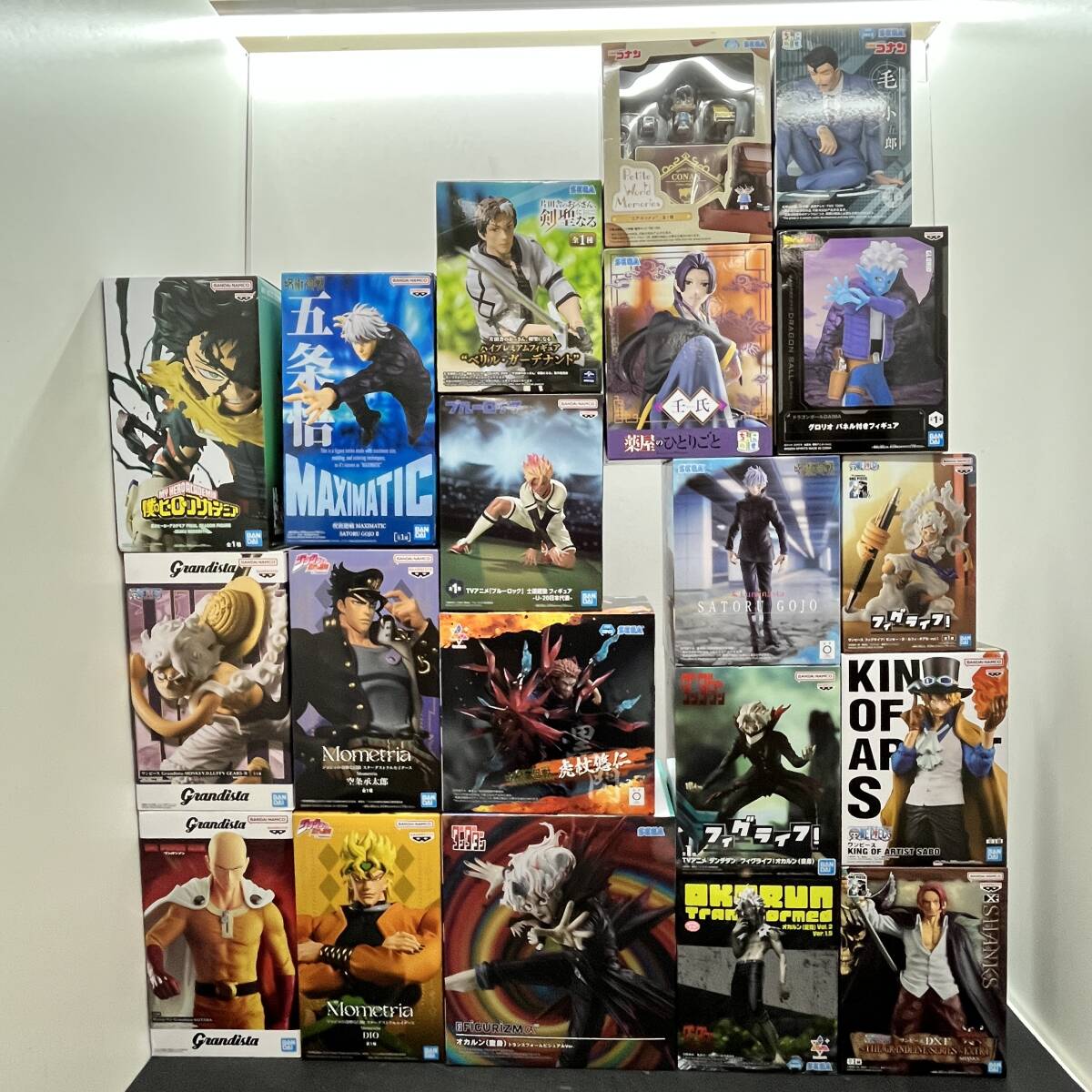 06w15779★1円~★15-1少年漫画プライズフィギュア20体まとめ ワンピース/ドラゴンボール/呪術廻戦/ヒロアカ/ブルーロックほか【中古品】拍卖