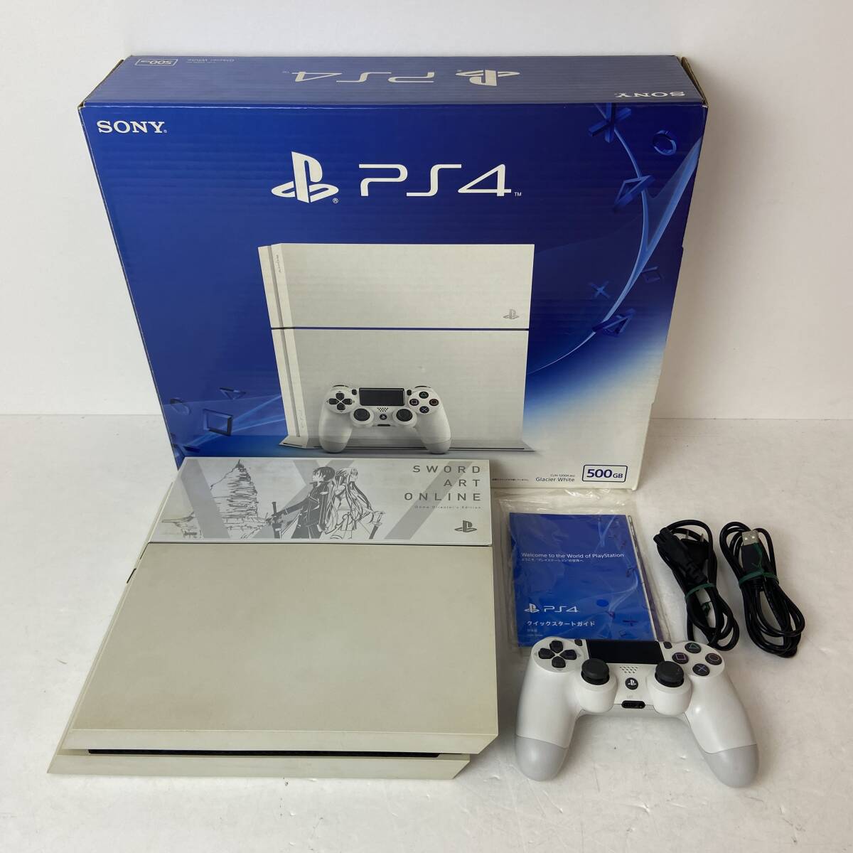 04wy14274〓【1円~】PlayStation 4本体 CUH-1200A ソードアート・オンライン ゲームディレクターズ・エディション Sony ジャンク品拍卖
