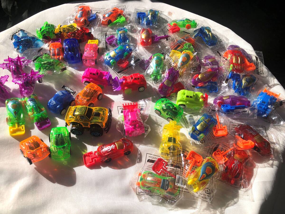新品 ガチャガチャ カプセルトイ ミニカー レーシングカー 飛行機 バイク まとめ売り 49台 スケルトン 拍卖