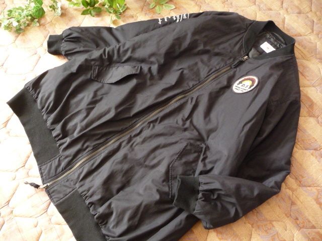 ◆ドラッグストアーズ◆中綿ロングMAー1風コートF黒used◆拍卖