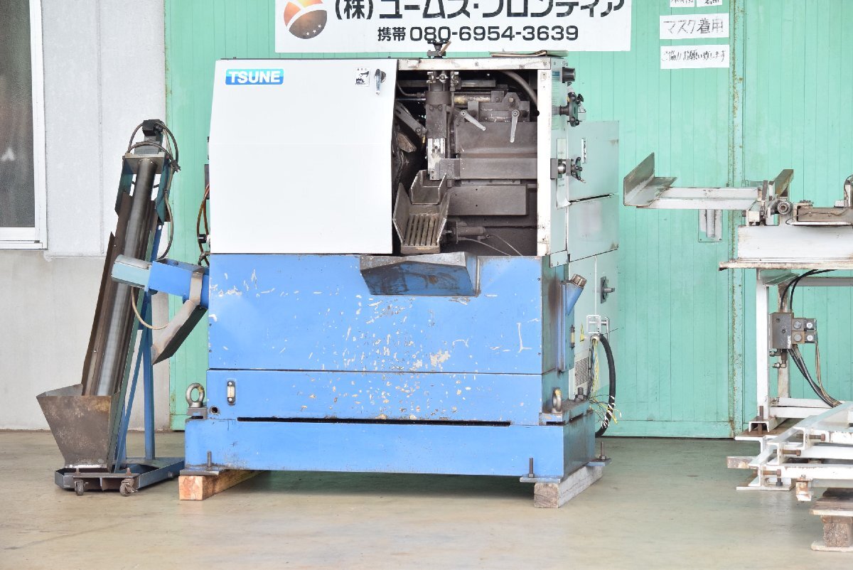 決算セール【津根精機】全自動式超硬丸鋸切断機 TK5C-50GL 1997年製 φ10~50mm 点検、清掃済み!!三重県拍卖