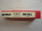 ★4枚刃センターカットエンドミル コベルコ 4MC 8★ 新古品!!三重県拍卖