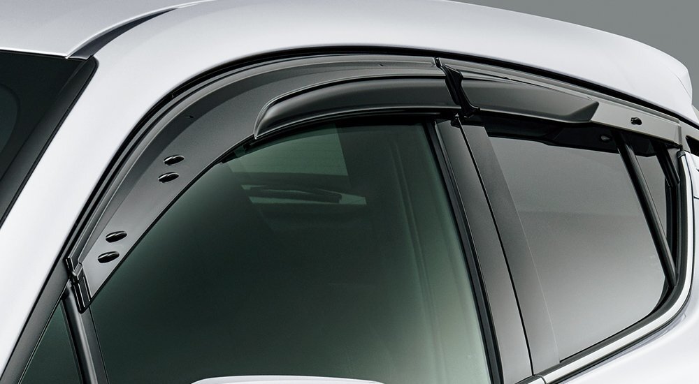 TRD トヨタ C-HR C-HRハイブリット GR スポーツサイドバイザー ZYX10 NGX50 H28.12~ フロント&リア4枚セット MS316-10001拍卖