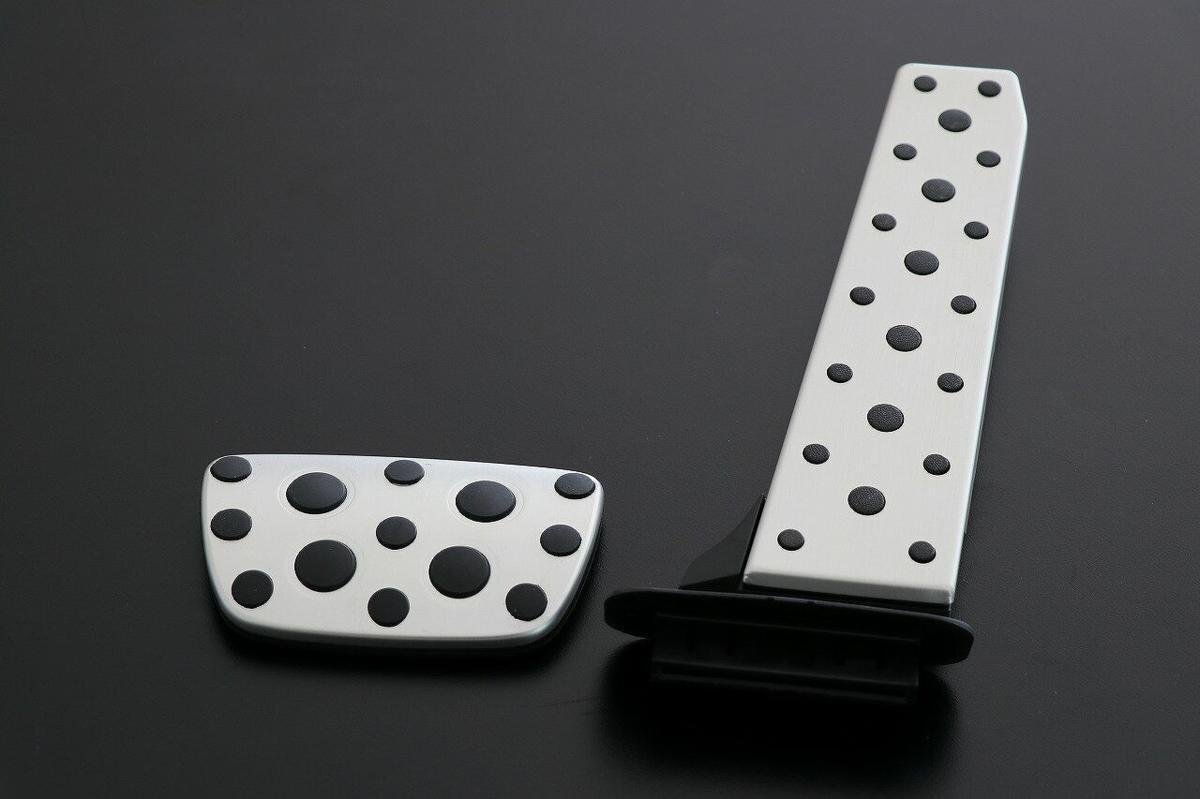 レクサス純正 10系GS F-SPORT用 アルミアクセルペダル& アルミブレーキペダルパット 2点セット 他車種流用可能 18系クラウン GRS180拍卖