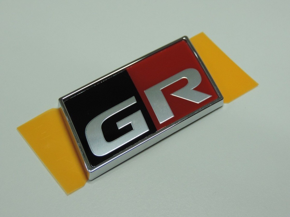 TOYOTA トヨタ純正 VITZ ヴィッツ GRスポーツ用 バックドア エンブレム 他の車種などに流用可能 NHP130 H30.5~ 【国内正規純正部品】拍卖
