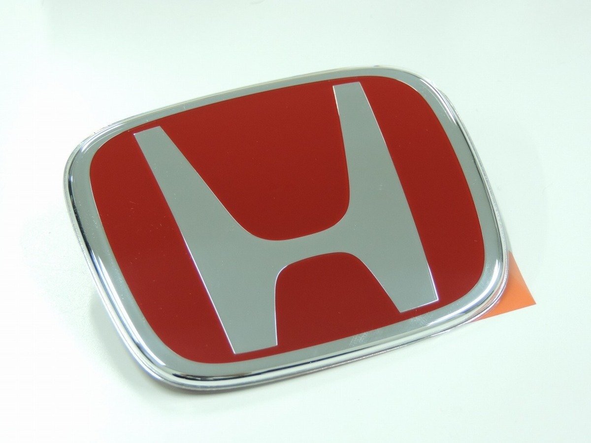 HONDA ホンダ純正 TYPE-R 用 レッドエンブレム ジェイド 約W98mm×H80mm ホンダエンブレム Hエンブレム Hマーク ホンダマーク 流用拍卖