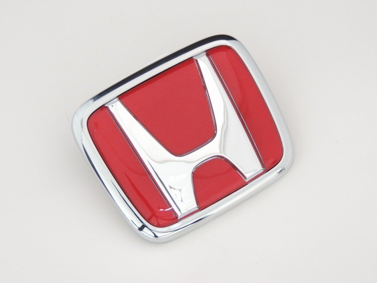 HONDA ホンダ純正 TYPE-R 用 レッドエンブレム N-BOX 約W70mm×H58mm ホンダエンブレム Hエンブレム Hマーク ホンダマーク 流用拍卖