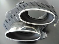 新品 レクサス LEXUS IS-F 純正 マフラーカッター 左側拍卖