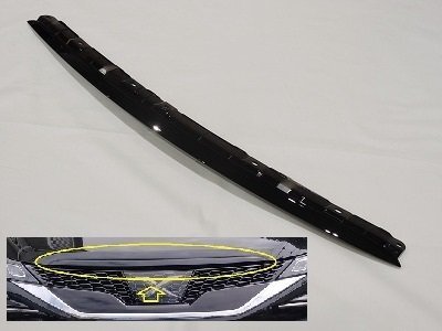 トヨタ純正 130系 マークX GRスポーツ用 ボンネットフード フロントモール ブラック 黒 202 他のグレードに流用可能 GRX130 H21.10~拍卖